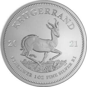 Silbermünze '999 - KRUGERRAND 2021 Südafrika - mit Schutzkapsel von Desconocido