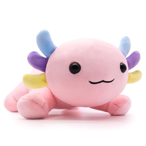 Desdfcer Axolotl Plüschtier,Niedlich Axolotl Kuscheltier Stofftier,Rosa Axolotl Plüsch Plüschkissen Spielzeug,Axolotl Kissen Puppe,Geschenk für Kinder,Mädchen,Jungen,Halloween,Weihnachten Desdfcer Axolotl Plüschtier,Niedlich Axolotl Kuscheltier Stofftier,Rosa Axolotl Plüsch Plüschkissen Spielzeug,Axolotl Kissen Puppe,Geschenk für Kinder,Mädchen,Jungen,Halloween,Weihnachten von Desdfcer