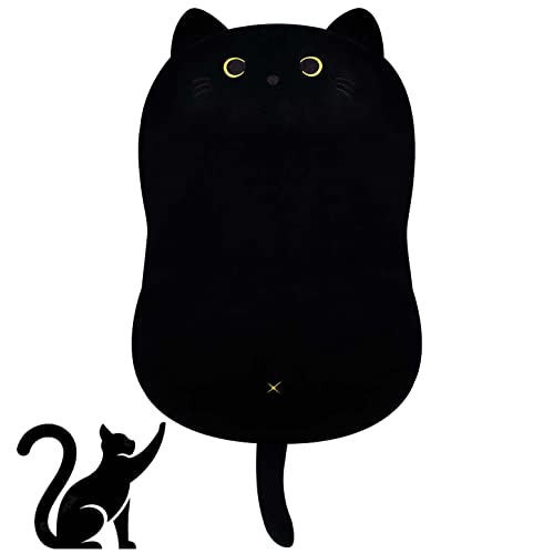 Desdfcer Schwarze Katze Plüsch Kissen,46CM niedliche Katze Plüschtier, 3D Katze Lendenwirbelsäule Kissen Plüsch gefüllte Katze Puppe Spielzeug für Kinder Geburtstag Desdfcer Schwarze Katze Plüsch Kissen,46CM niedliche Katze Plüschtier, 3D Katze Lendenwirbelsäule Kissen Plüsch gefüllte Katze Puppe Spielzeug für Kinder Geburtstag von Desdfcer