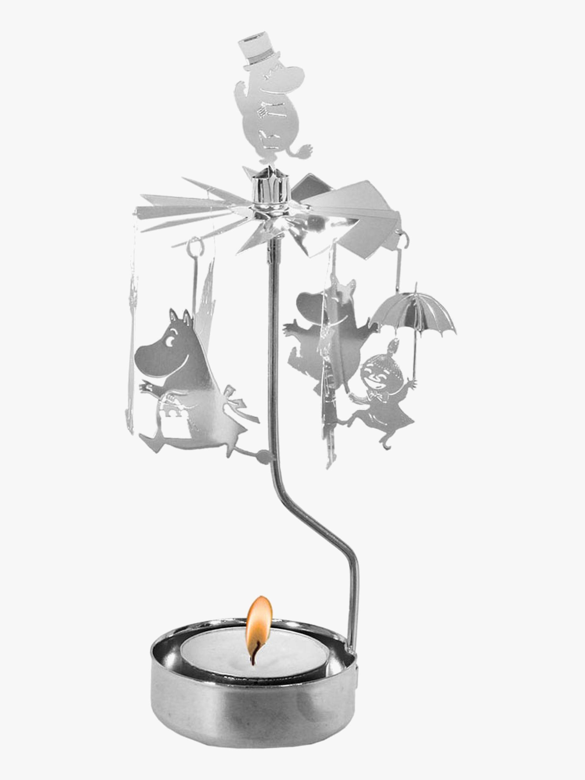 Design Cardell Engelspiel Die Muminfamilie mit Teelicht, Silbern Design Cardell Engelspiel Die Muminfamilie mit Teelicht, Silbern von Design Cardell