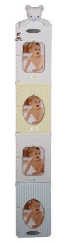 Design Cardell Messstab mit Fotorahmen Teddy, Blau Design Cardell Messstab mit Fotorahmen Teddy, Blau von Design Cardell