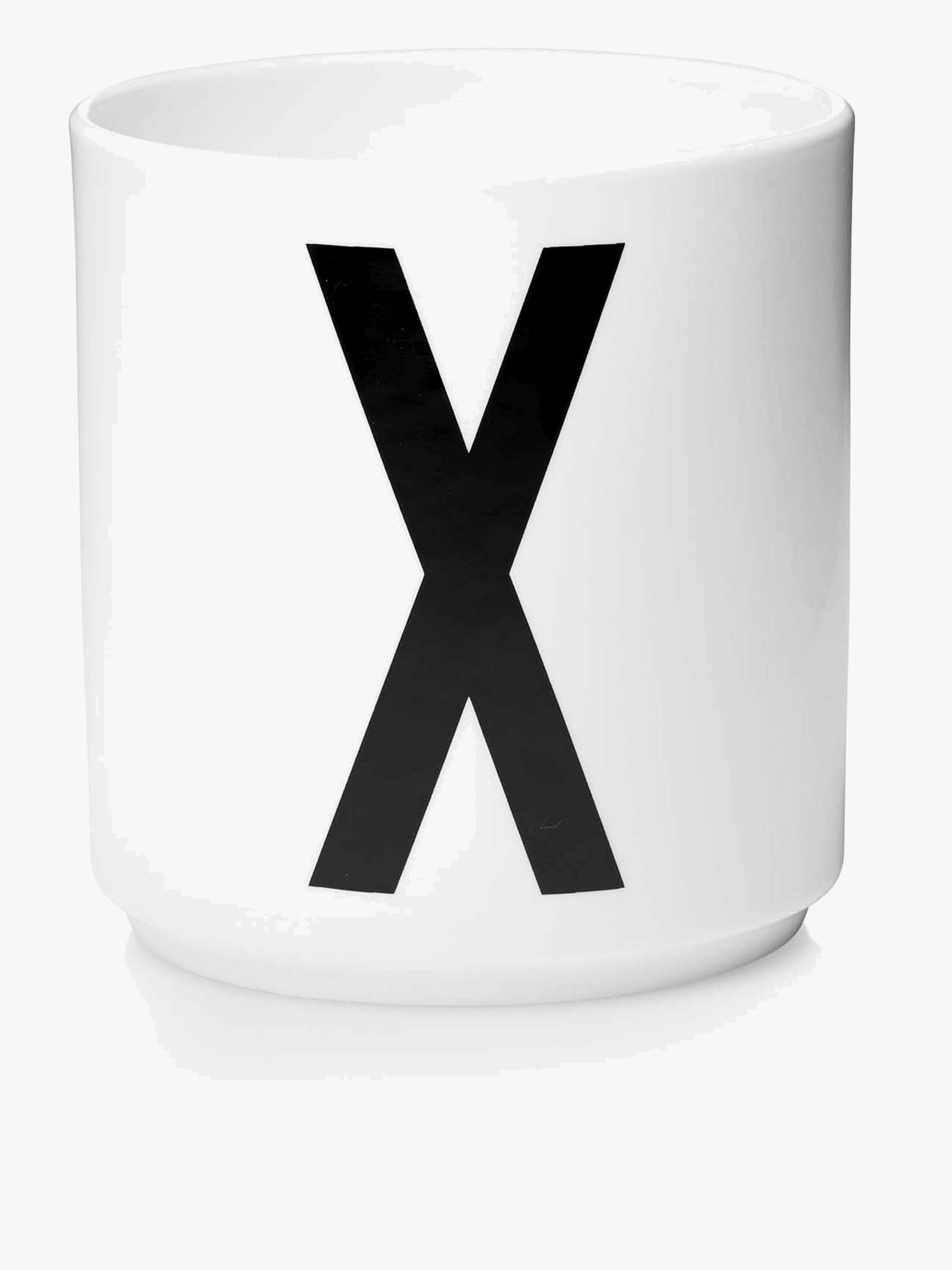 DL Becher Keramik X, Weiß DL Becher Keramik X, Weiß von Design Letters