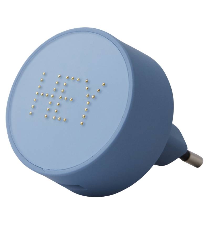 Design Letters Adapter - 12W - Blau/Hey m. Perlen - Design Letters - One Size - Adapter Design Letters Adapter - 12W - Blau/Hey m. Perlen - Design Letters - One Size - Adapter von Design Letters
