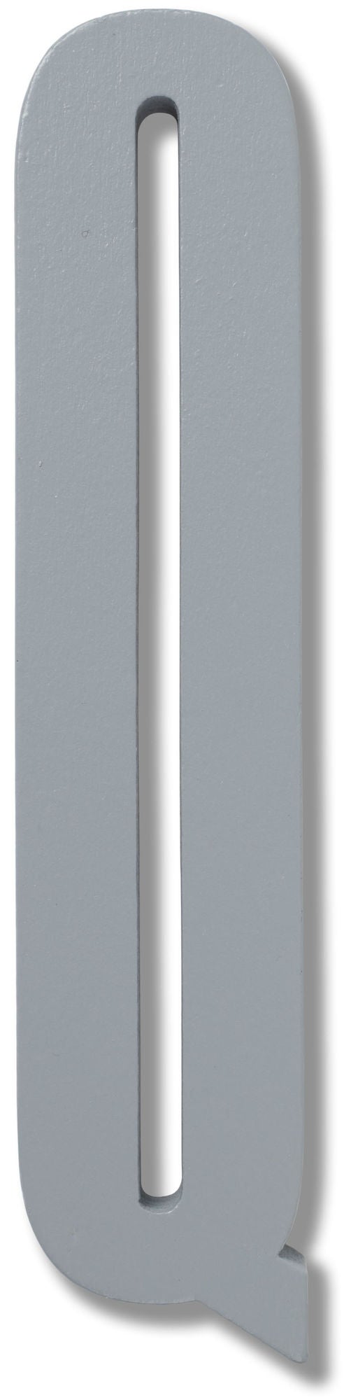 Design Letters Buchstabe Holz, Grey Q Design Letters Buchstabe Holz, Grey Q von Design Letters