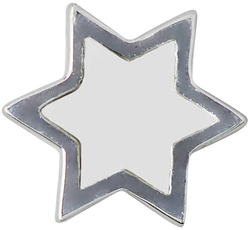 Design Letters Enamel Star Charm Silver von Design Letters