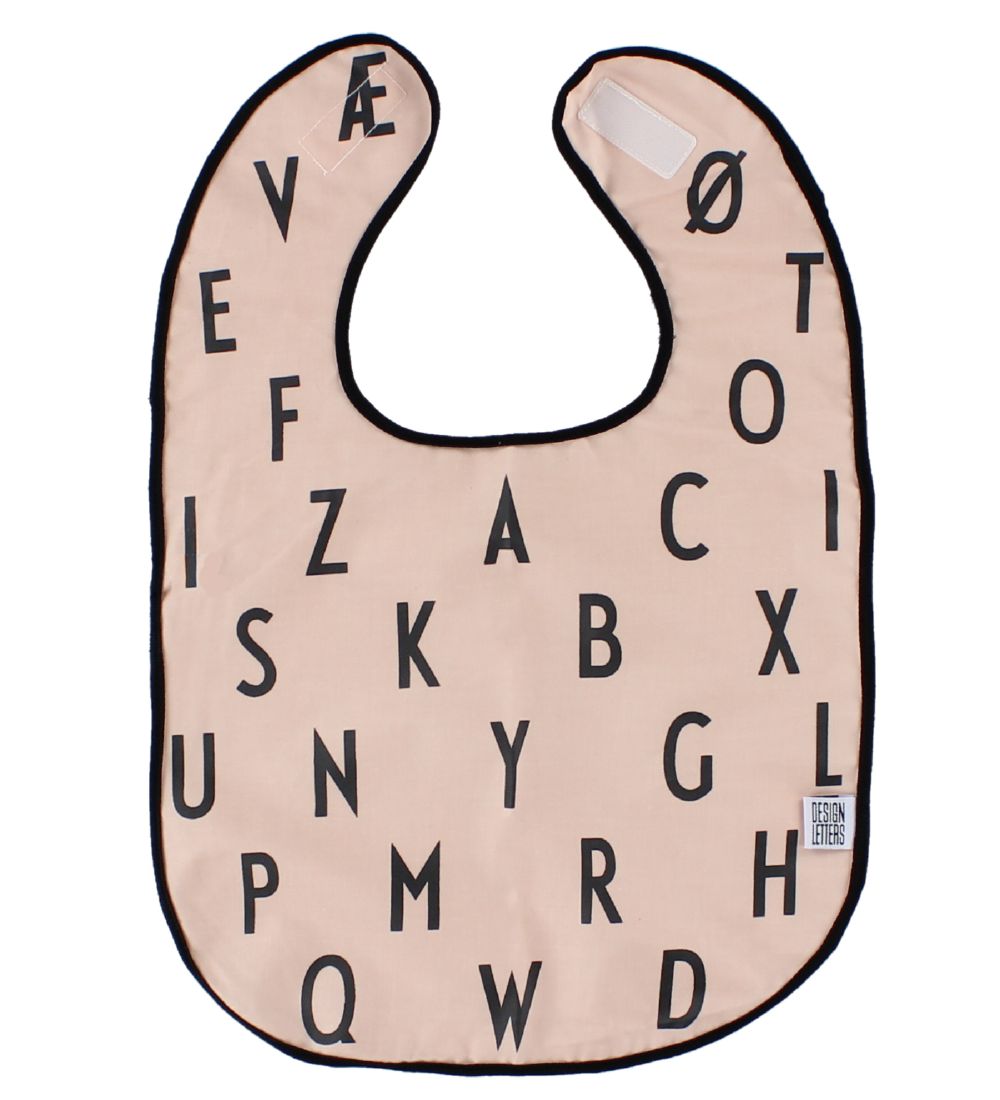 Design Letters Lätzchen - Helles rosa m. Buchstaben - Design Letters - One Size - Lätzchen Design Letters Lätzchen - Helles rosa m. Buchstaben - Design Letters - One Size - Lätzchen von Design Letters