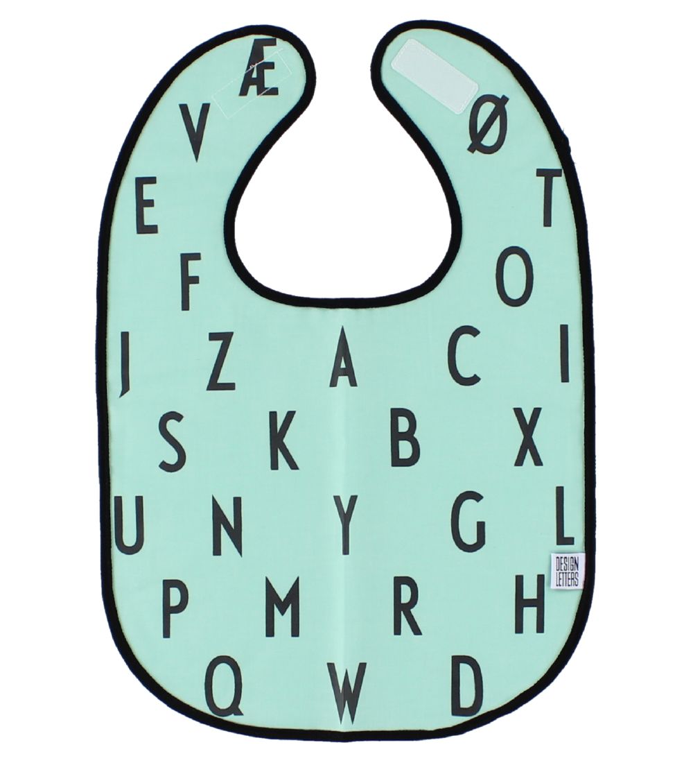 Design Letters Lätzchen - Türkis m. Buchstaben - Design Letters - One Size - Lätzchen Design Letters Lätzchen - Türkis m. Buchstaben - Design Letters - One Size - Lätzchen von Design Letters