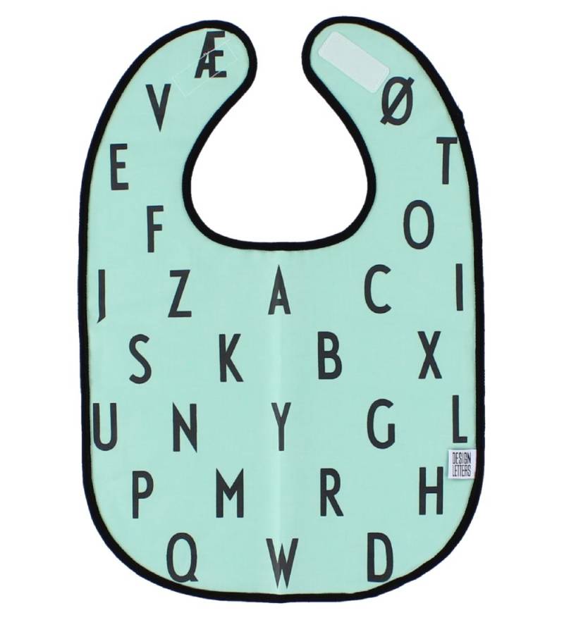 Design Letters Lätzchen - Türkis m. Buchstaben - Design Letters - One Size - Lätzchen Design Letters Lätzchen - Türkis m. Buchstaben - Design Letters - One Size - Lätzchen von Design Letters