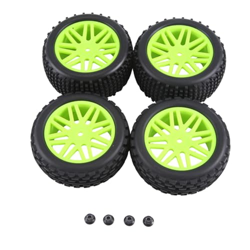 Desikixudy 4 Stück 85 mm Reifen für 144001 144010 124007 124017 1/10 1/12 1/14 RC Auto Off Road Ersatzteile Zubehör, C von Desikixudy