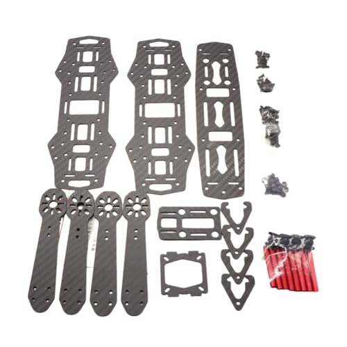 Desikixudy QAV250 Rahmen aus Kohlefaser Mini RC Muticopter FPV Quadcopter ein 4 Rahmen nicht montiert Desikixudy QAV250 Rahmen aus Kohlefaser Mini RC Muticopter FPV Quadcopter ein 4 Rahmen nicht montiert von Desikixudy