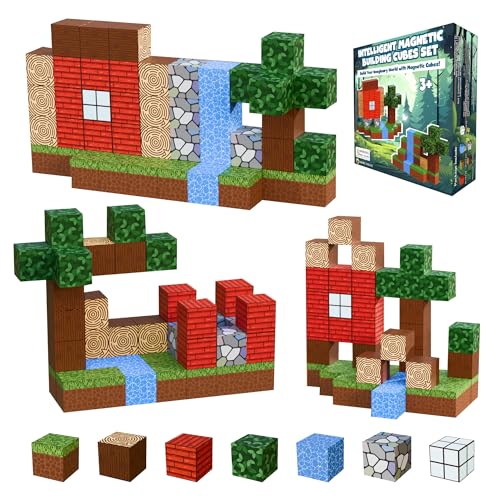 Desire Deluxe Magnetische Bauwürfel Spielzeugsets Bausteine Stapelblöcke Sets für Mädchen Jungen 3-8 Jahre alt Desire Deluxe Magnetische Bauwürfel Spielzeugsets Bausteine Stapelblöcke Sets für Mädchen Jungen 3-8 Jahre alt von Desire Deluxe