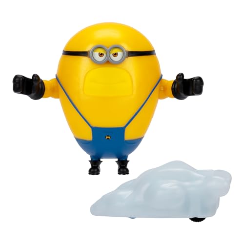 Ich – Einfach unverbesserlich 4: Furios flitzender Mega-Minion Dave – Actionfigur. Ziehe Mega-Dave zurück für einen Geschwindigkeitsrausch. Sammle alle 5. Unterschiedliche Funktionen und Zubehörteile von Despicable Me