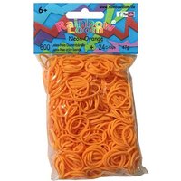 Rainbow Loom® Gummibänder Neon-Orange von Dessauer