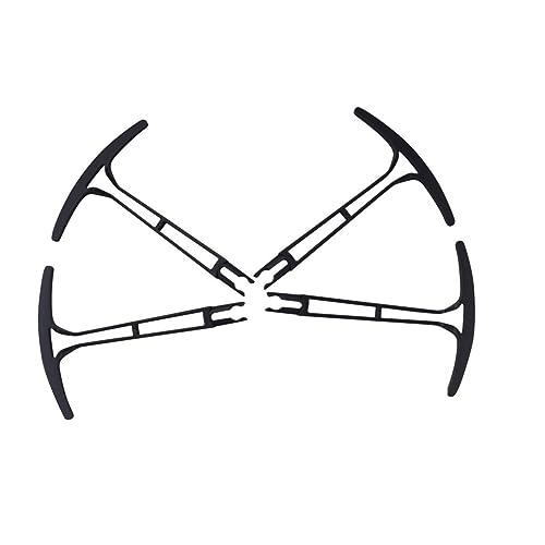 Deswtrer Fernbedienungsflugzeug-Ersatzteile Schutzabdeckung für Luft-Quadcopter 4 Stück Schutzhülle Deswtrer Fernbedienungsflugzeug-Ersatzteile Schutzabdeckung für Luft-Quadcopter 4 Stück Schutzhülle von Deswtrer