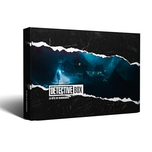 Detective Box – Das Biest von Beaucolleceil – immersive Ermittlung in den Alpen – Ermittlungsspiel & Rätsel – Escape Game erzählend – (3 Stunden Spielzeit, 1 bis 5 Spieler, ab 14 Jahren) – Kunst des von Detective Box