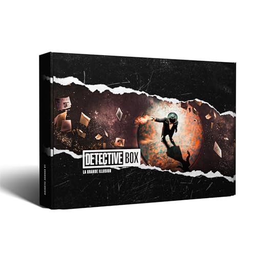 Detective Box - Die große Illusion – immersive Untersuchung in Le Vieux Paris von 1947 – Ermittlungsspiel & Rätsel – Escape Game erzählt – (3,5 Stunden Spielzeit, 1 bis 5 Spieler, ab 14 Jahren von Detective Box