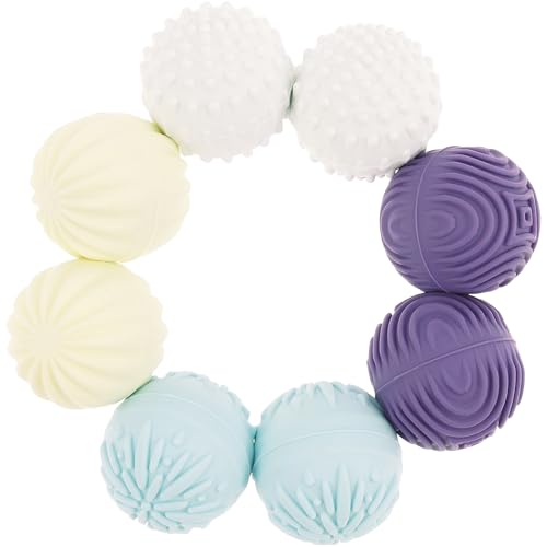 8 Stück Magnetische Fidget Toys,Stressabbau-Spielzeug,Anti-Stress Magnetische Sensorik Bälle mit Aufbewahrungstasche Für Erwachsene Und Kinder(Farbe) von Deuson