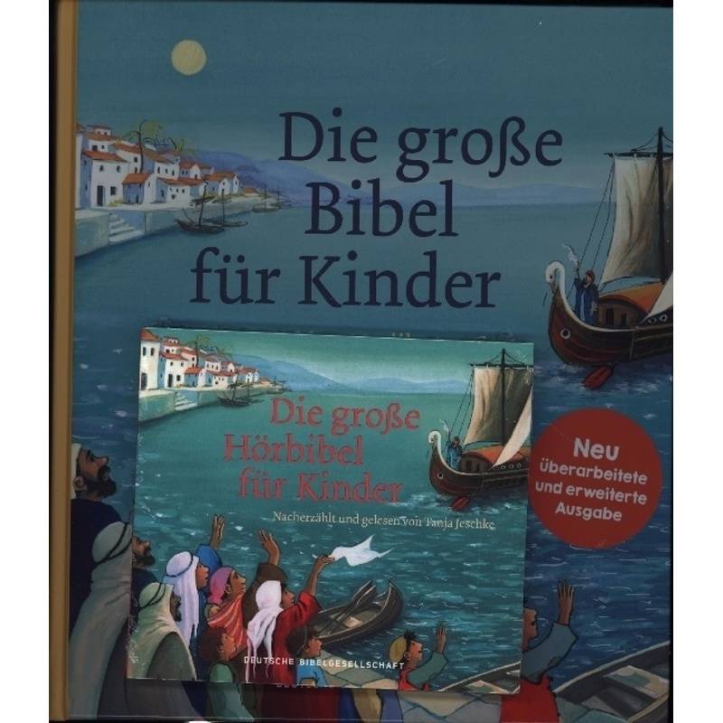 Die große Bibel für Kinder. Kombipaket (Buch + Hörbuch), m. 1 Audio-CD, m. 1 Buch von Deutsche Bibelgesellschaft