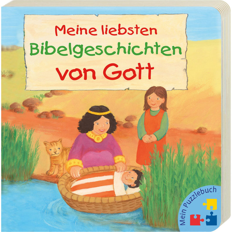 Mein Puzzlebuch: Meine liebsten Bibelgeschichten von Gott von Deutsche Bibelgesellschaft