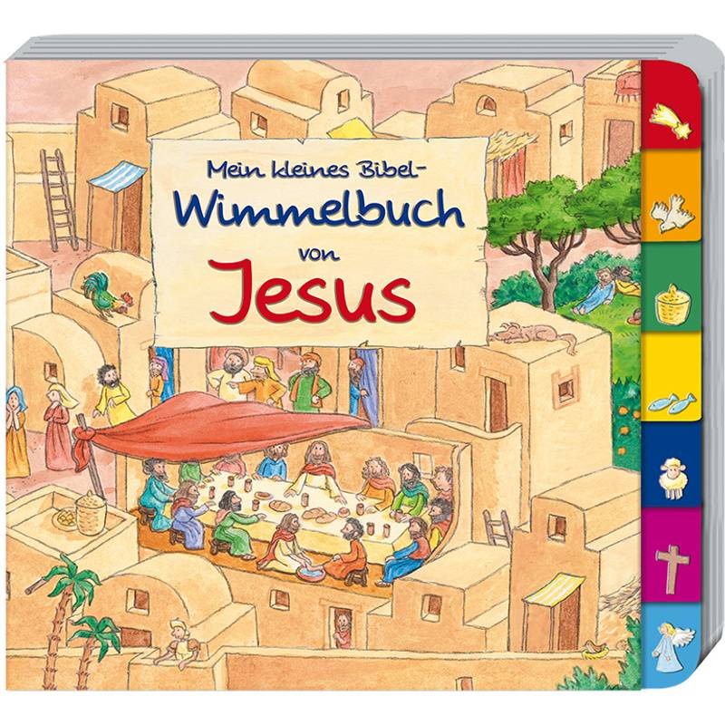 Pappbilderbücher / Mein kleines Bibel-Wimmelbuch von Jesus von Deutsche Bibelgesellschaft