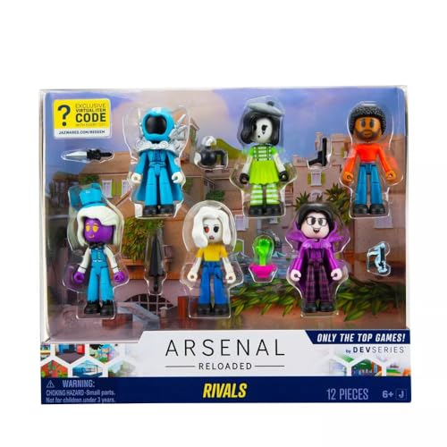 DevSeries CRS0042-6 Figuren Pack - Arsenal Reloaded: Rivals, bewegliche Actionfiguren mit Spielcode DevSeries CRS0042-6 Figuren Pack - Arsenal Reloaded: Rivals, bewegliche Actionfiguren mit Spielcode von DevSeries