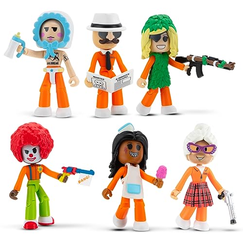 DevSeries CRS0059-6 Figuren Pack - Jailbreak: Hiding in Plain Sight, bewegliche Actionfiguren mit Spielcode DevSeries CRS0059-6 Figuren Pack - Jailbreak: Hiding in Plain Sight, bewegliche Actionfiguren mit Spielcode von DevSeries