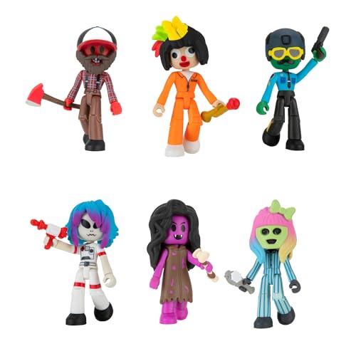 DevSeries CRS0060-6 Figuren Pack - Brookhaven: Most Wanted, bewegliche Actionfiguren mit Spielcode von DevSeries