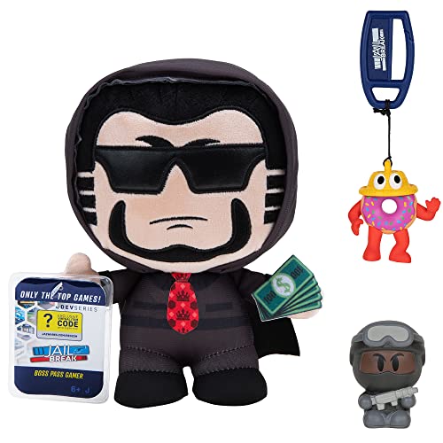DevSeries Jailbreak Collector Bundle – Drei exklusive virtuelle Artikelcodes mit Boss Pass Gamer Plush, SWAT Pass Gamer Squooshems und Mr. Donut Hanger DevSeries Jailbreak Collector Bundle – Drei exklusive virtuelle Artikelcodes mit Boss Pass Gamer Plush, SWAT Pass Gamer Squooshems und Mr. Donut Hanger von DevSeries