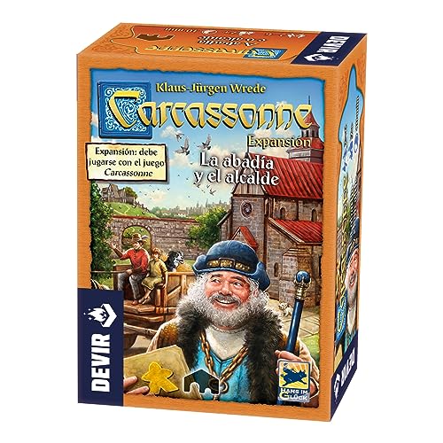 Carcassonne – Abadia und der Bürgermeister, Brettspiel (Devir) (bgcarab) von Devir