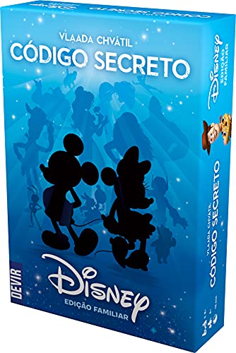 Devir BGCOSEDIPT Brettspiel Geheimcode Disney in Portugies, bunt von Devir