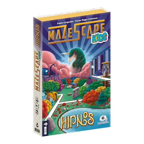 Devir - Mazescape Hipnos, Brettspiel, Brettspiel, Brettspiel, Labyrinth-Brettspiel, Brettspiel 8 Jahre (BGMSHIPML) von Devir