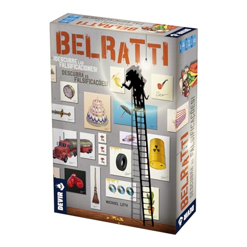 Devir Belratti, Brettspiel mit Freunden und Familie, kooperatives Spiel, Alter 8 Jahre (BGBELPS) von Devir
