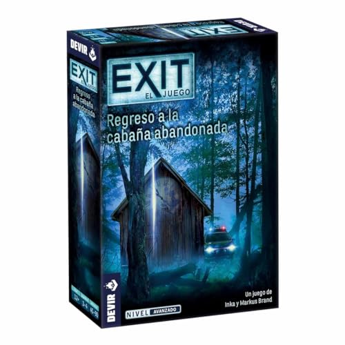 Devir Brettspiele Exit - Zurück Zur Verlassenen Hütte von Devir