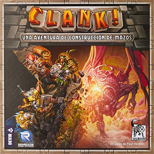 Devir Clank Brettspiel Mehrfarbig (BGCLANK von Devir