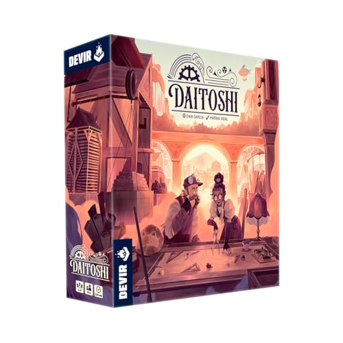 Devir - Daitoshi, Strategiespiel, Arbeitervermittlung, Steampunk, 14 Jahre (BGDAIML) von Devir