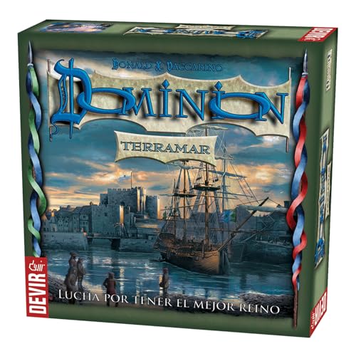 Devir - Dominion Erweiterung: Terramar, Brettspiel, Brettspiel mit Freunden, Brettspiel des Ingenios (BGTERRA) von Devir