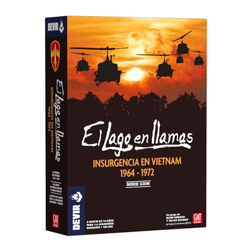 Devir - Flammensee, Strategisches Spiel, Wargame, Tischwargames, ab 14 Jahren (BGLAGSP) von Devir