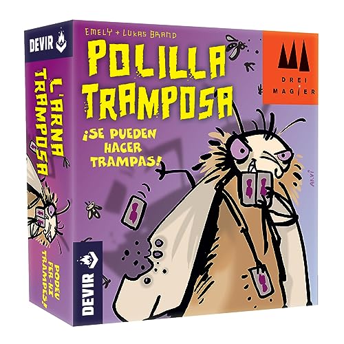 Devir – “La Polilla Tramposa“, Brettspiel (BGPOLI) von Devir