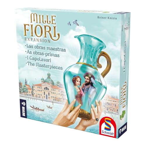 Devir Games Mille Fiori Das Masterpieces Erweiterungsstrategiespiel für 2 bis 4 Spieler, ab 10 Jahren Devir Games Mille Fiori Das Masterpieces Erweiterungsstrategiespiel für 2 bis 4 Spieler, ab 10 Jahren von Devir