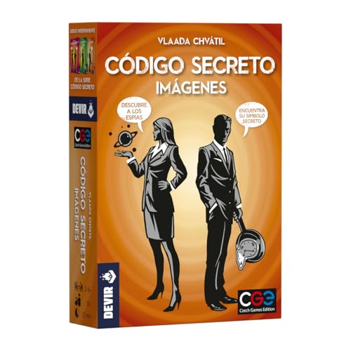 Devir – Geheim Code mit Bilder, Brettspiel (bgcoseim) von Devir
