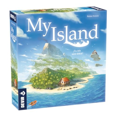 Devir My Island Brettspiel, 2-4 Spieler, Mehrfarbig von Devir