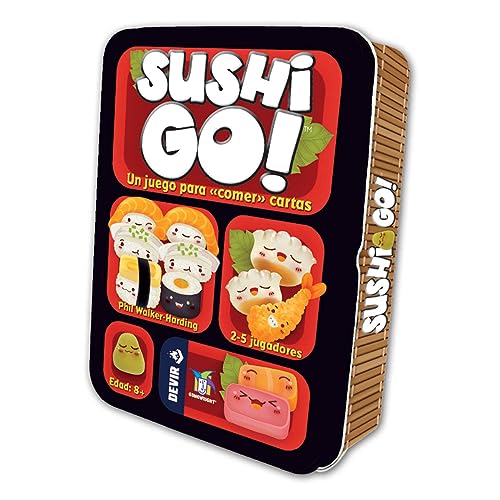 Devir - Sushi Go, Brettspiel, Mehrfarbig (BGSUSHI) von Devir