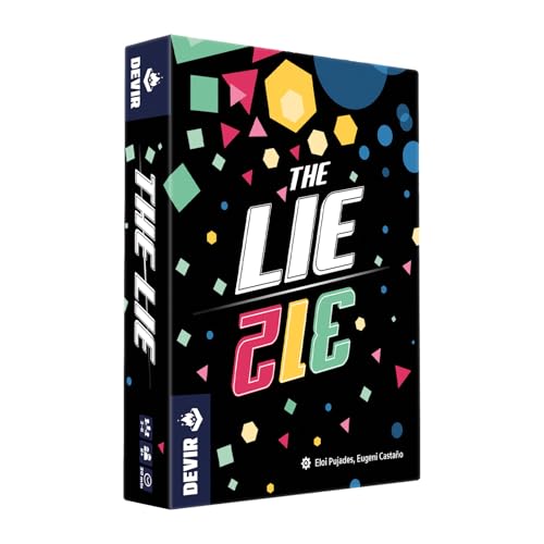 Devir The Lie, Kartenspiel, Party Game, Wettkampfspiel, schnell und unterhaltsam, 8 Jahre (BGLIEML) von Devir