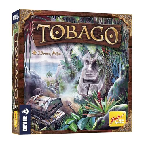 Devir Tobago, Brettspiel mit Freunden, Deduktionsklassiker, 12+ Jahre, 1 Stück von Devir