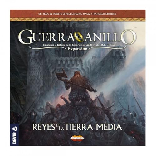 Devir War of the Ring Kings of Middle-Earth Brettspiel, Spanisch, ab 14 Jahren von Devir