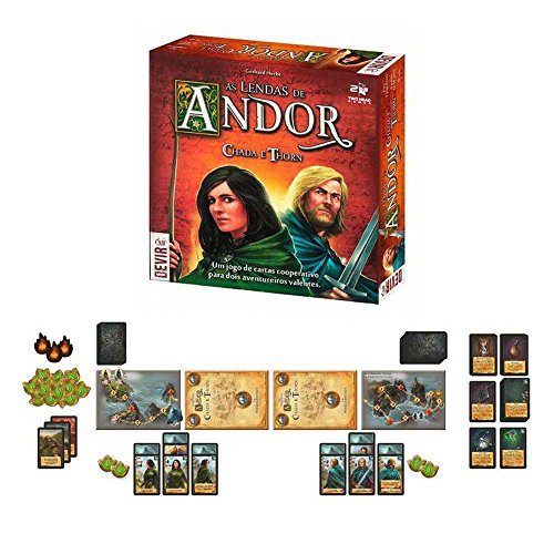 The Legends of Andor Chada and Thorn - Devir, mehrfarbig von Devir