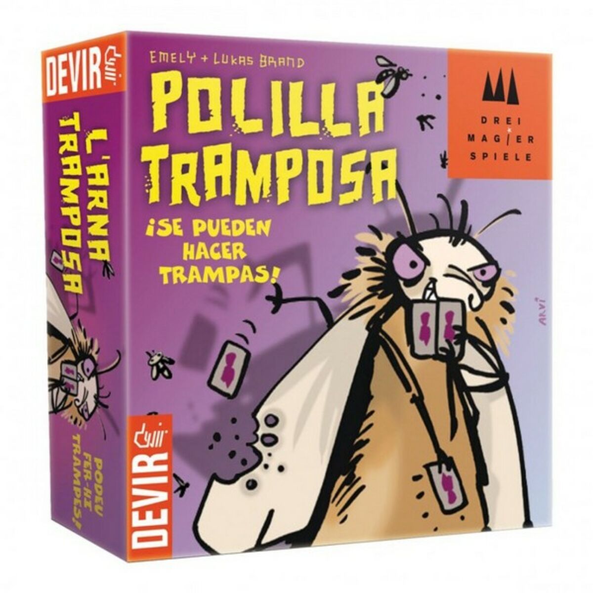 Tischspiel Polilla Tramposa Devir 221138 Tischspiel Polilla Tramposa Devir 221138 von Devir
