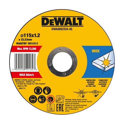 DEWALT DWA8062SIA-AE Trennscheibe von Dewalt