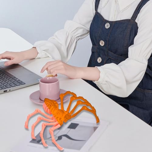Dewireaey 3D-gedruckte bewegliche Spinne, 3D-gedrucktes Spinnenspielzeug - 3D-gedrucktes Zappelspielzeug für Erwachsene | Mystery Spider 3D-bewegliche Spinne für Erwachsene, Schreibtischspielzeug für Dewireaey 3D-gedruckte bewegliche Spinne, 3D-gedrucktes Spinnenspielzeug - 3D-gedrucktes Zappelspielzeug für Erwachsene | Mystery Spider 3D-bewegliche Spinne für Erwachsene, Schreibtischspielzeug für von Dewireaey