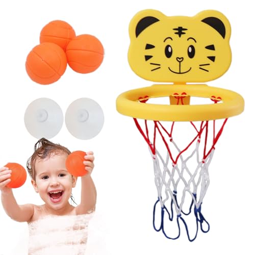 Dewireaey Basketball Hoop für Badewanne, Saugnapfbasketball -Hoop - Cartoon Saugbasketball Hoop - Tragbares interaktives Badezimmerspiel Wasserspiel Set für Mädchen Vorschule nach Hause Dewireaey Basketball Hoop für Badewanne, Saugnapfbasketball -Hoop - Cartoon Saugbasketball Hoop - Tragbares interaktives Badezimmerspiel Wasserspiel Set für Mädchen Vorschule nach Hause von Dewireaey